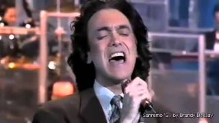 Io ti prego di ascoltare -  Riccardo Fogli -  sanremo1991 .