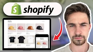 How To Make A T-Shirt Shopify Website 2024 | Print-On-Demand Shopify Tutorial