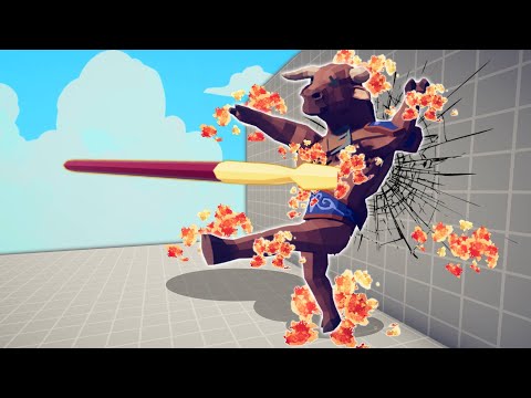 PINNING and BURNING EVERY UNIT TO THE WALL | TABS - Totally Accurate Battle Simulator