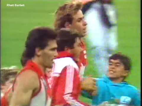 Rd 6 1987: Last 2mins of game.  Sydney v Carlton, SCG, VFL AFL Football