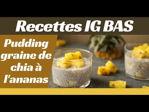 Pudding graine de chia ananas à l’ananas 🍍🥄