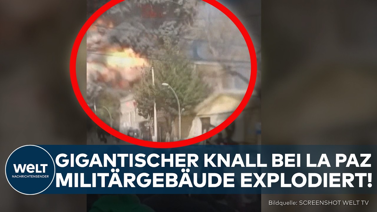 GIGANTISCHER KNALL BEI LA PAZ: Militärgebäude explodiert – 2 Tote und zahlreiche verletzte Soldaten!