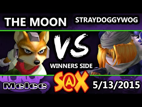S@X - CTRL | The Moon (Fox) Vs. StrayDoggyWog (Sheik) SSBM Tournament - Smash Melee