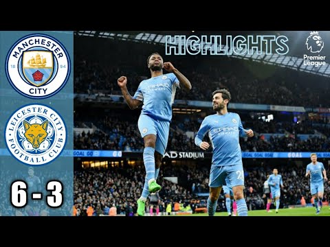 Man City vs Leicester City 6-3 | All Goals Extended Highlights Premier League 2021/26 Dec