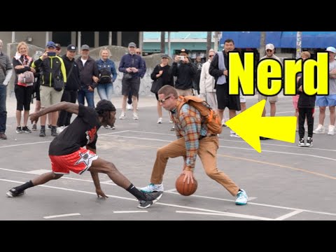 Nerd DESTROYS Hooper's Ankles at Venice Beach