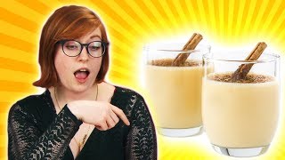 Irish People Play Alcoholic Eggnog Roulette