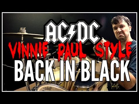 BACK IN BLACK played like VINNIE PAUL