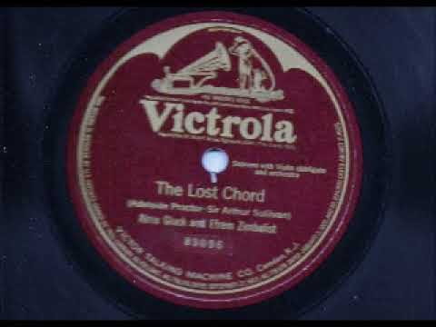 Alma Gluck And Efrem Zimbalist   The Lost Chord