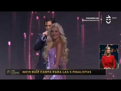 Nico Ruiz en Miss Universo 2024
