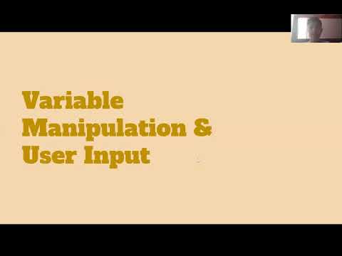 Kids For Code Python Variable Manipulation And User Input