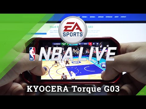 NBA Mobile Gameplay on Kyocera Torque G03 – Game Test