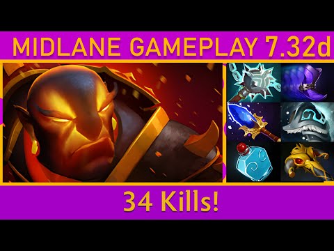 💥Dota 2 Ember Spirit Mid Gameplay - Top MMR