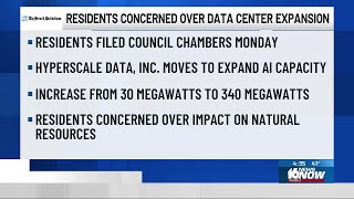 Proposed AI data center expansion raises concerns among Dowagiac residents