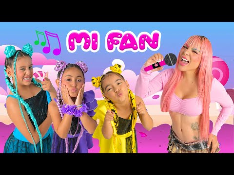 MY FAN 🩷💛🩵💜 (OFFICIAL VIDEO) MISS INFLUENCER & MINI INFLUENCERS