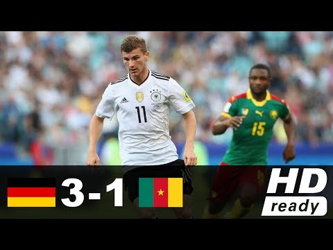 Germany vs Cameroon - ALL GOALS HIGHLIGHTS - 3:1 (25.04.2017) HD