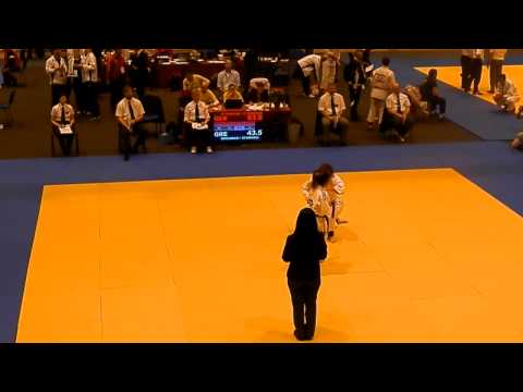 Greece Vs Germany World Championship -18 -21 2013 Goumaki-Stamouli