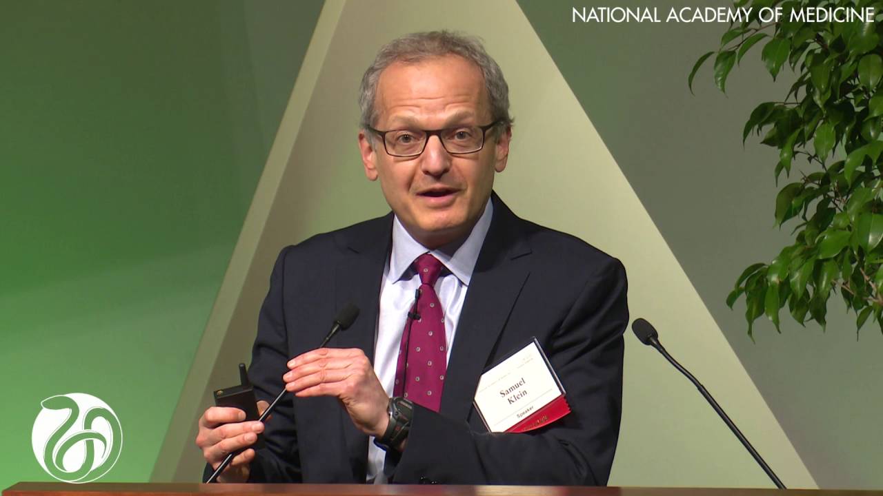 2016 Annual Meeting: Samuel Klein (Washington University School of Medicine)