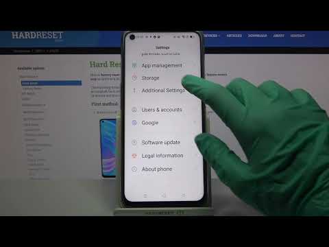 How to Turn On / Off High Contrast Text in Oppo A74 5G - Make Font More Visible