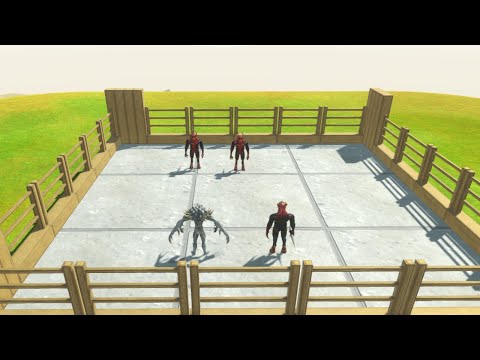 SCOURGE WITH DEMON KOZAROG VS 2 UNIT FANTASY & INFERNALS | Animal Revolt Battle Simulator