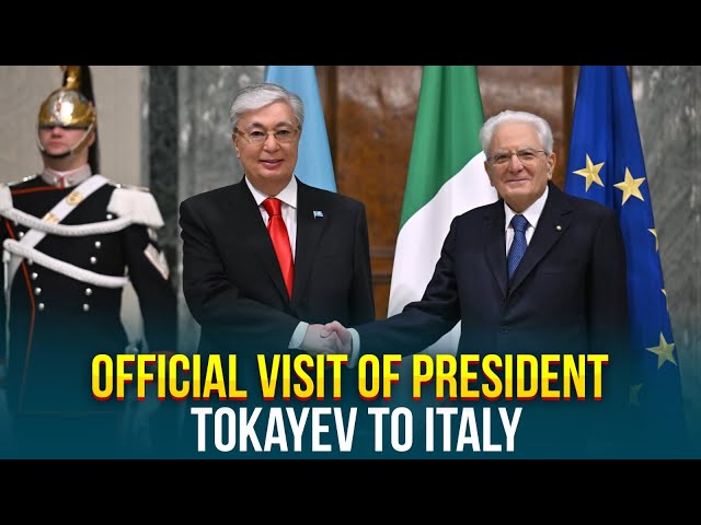 Official visit of President Tokayev to Italy