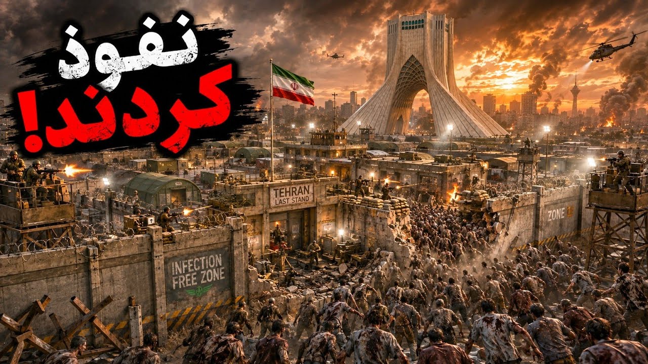 بالاخره پایگاه تهران کامل شد ولی.... دوبله فارسی infection Free Zone 