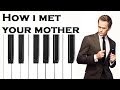How I met your mother | Soundtrack | Piano cover ...