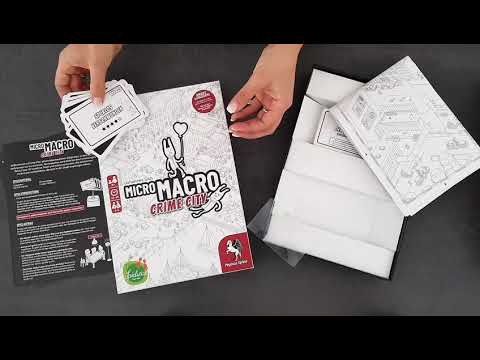 Unboxing 📦 von MicroMacro - Crime City 🔍