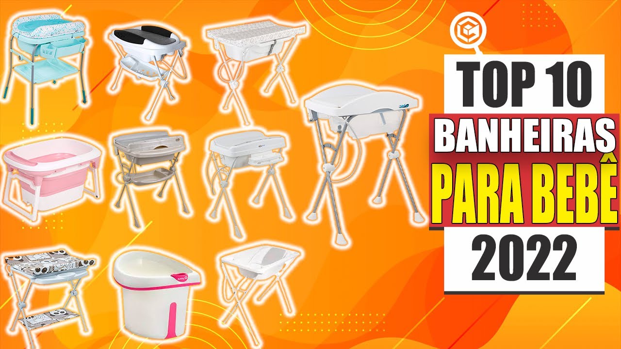 Qual é a MELHOR BANHEIRA PARA BEBÊ em 2022