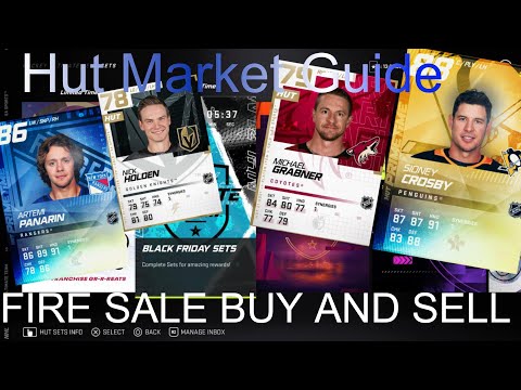 NHL 21 Hut Market Guide-  FIRE SALE BUY AND SELL