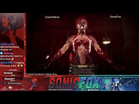 SonicFox - Going In With Skarlet On Coach Steve 【Mortal Kombat 11】