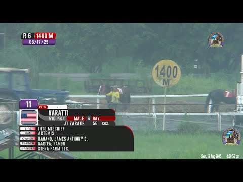 2025 Aug 17 | R06 - VARATTI (11) (1:23)