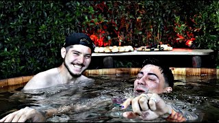 EN EL JACUZZI CON MALITO MALOZO: &quot;LOS CHILENOS SE TOMARON MIAMI Y PUERTO RICO, ESO ES BUENO&quot; 🇨🇱🔥