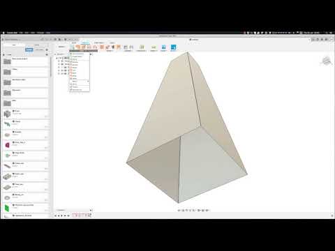 Sheet metal pyramid