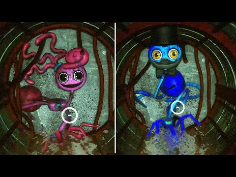 Daddy Long Legs VS Mommy Long Legs Chase - Poppy Playtime Chapter 2