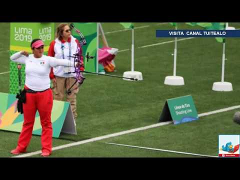 Andrea Becerra gana plata en arco compuesto de los Juegos Panamericanos Lima 2019