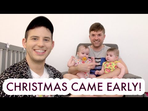 McFAMILY SUMMER HAUL 2018 PART 1 - OPENING PRESENTS FOR OUR BABY GIRLS! /// McHusbands