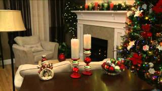 Solare Mosaic 8" Flameless Candle with Multi-Hue Flame Technology with Dan Hughes