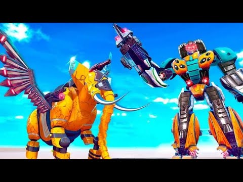 Elephant Transform Robot Fighting Battle Android Gameplay
