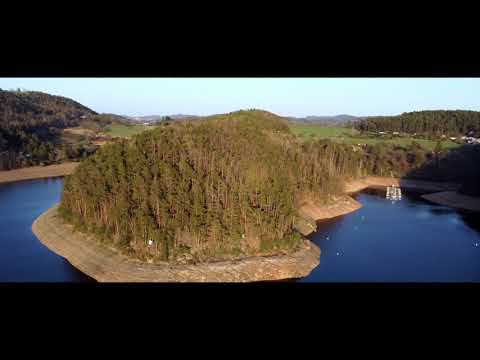Na Vltavě s DJI Mini 2 - Cinematic Footage Vltava river, Orlík dam