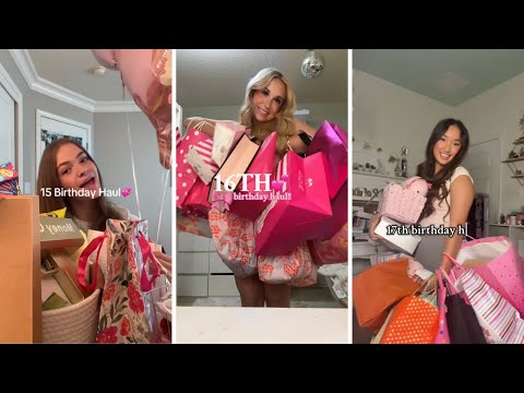 Birthday Haul | TikTok Compilation