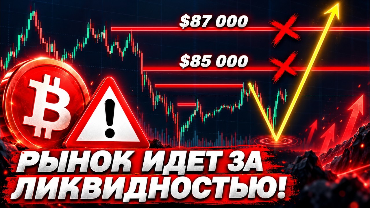 ⚠️ ВАЖНО, БИТКОИН УЖЕ НАЧАЛ СИЛЬНЫЙ РОСТ!