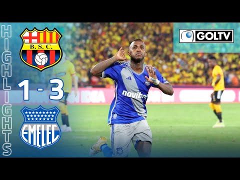 Resumen | Barcelona 1 - Emelec 3 | LigaPro 2023 - Fecha # 13
