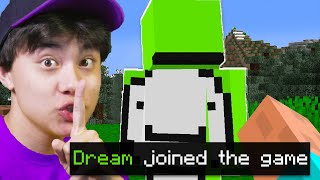 Dream JOINED My Minecraft Server!