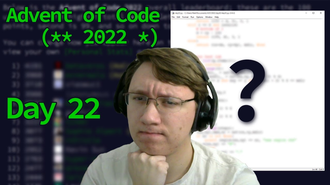 Advent of Code 2022 Day 22 Solve