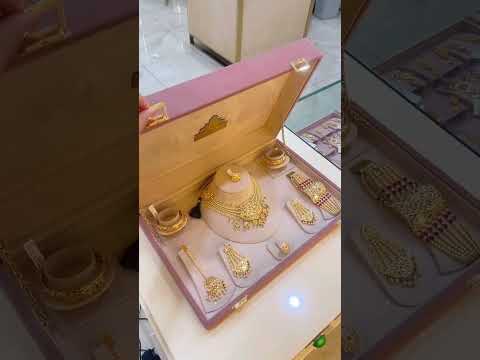 Best Jewellery Store in Melbourne | 22 KT Antique Necklace |  Jewels of Punjab #gold #australia