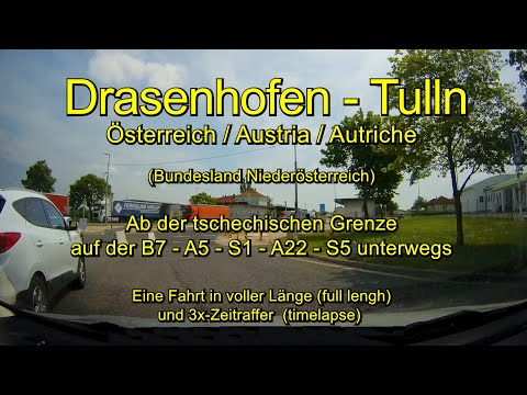 Drasenhofen - Tulln / Österreich / Austria / Autriche / Full Length - Timelapse