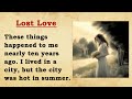 Lost Love English Speaking Practice Story For Beginners And Fluency