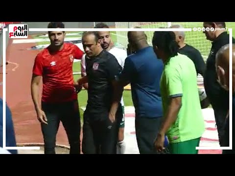 موسيماني يعتزر للاعب المصري بعد مشادته مع ياسر ابراهيم