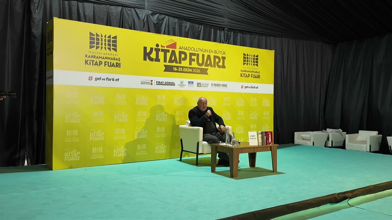 11. Uluslararası Kahramanmaraş Kitap Fuarı | Ahmet Taşağıl