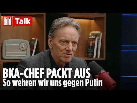 SIND WIR NOCH SICHER?: BKA-Chef warnt vor russischen Sabotage-Plänen
